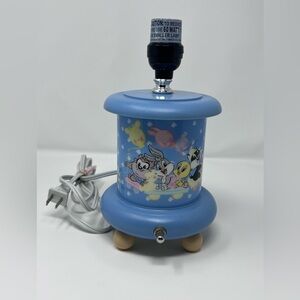 VTG looney tunes babies lamp/night light-Warner Bros. Blue Cartoon Character
